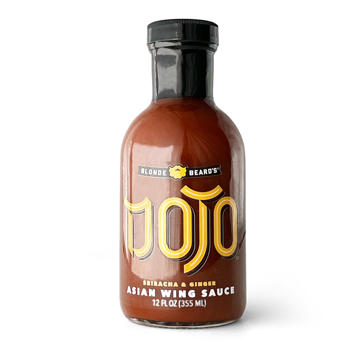 Blonde Beard’s Dojo Asian Wing Sauce bottle – 12 bottles x 12 oz case