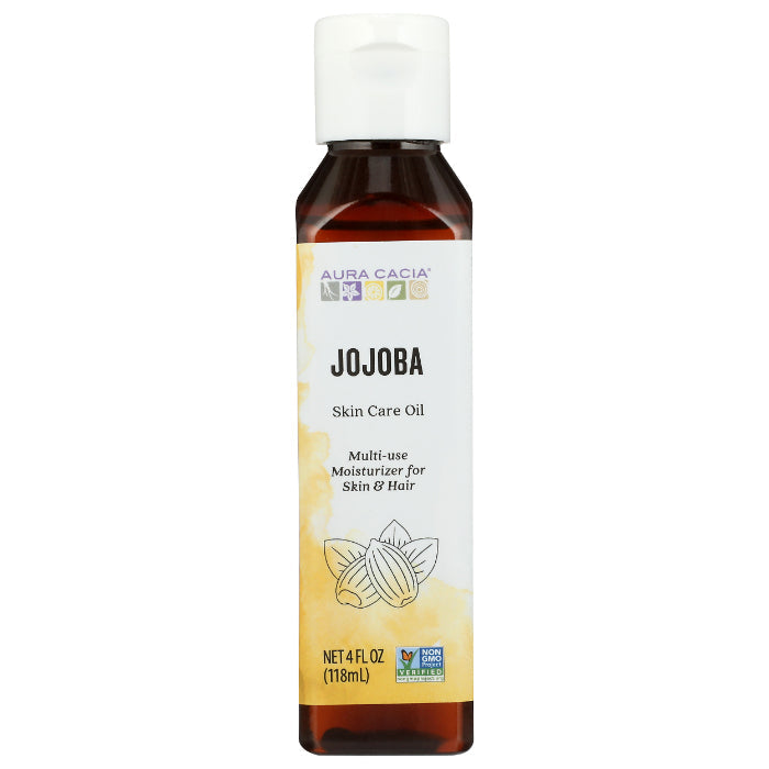 Aura Cacia – Skin Care Oil Jojoba, 4 Oz – Pack of 1