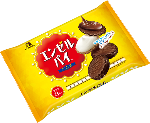 Morinaga “Angel Pie, Vanilla”, 256g
