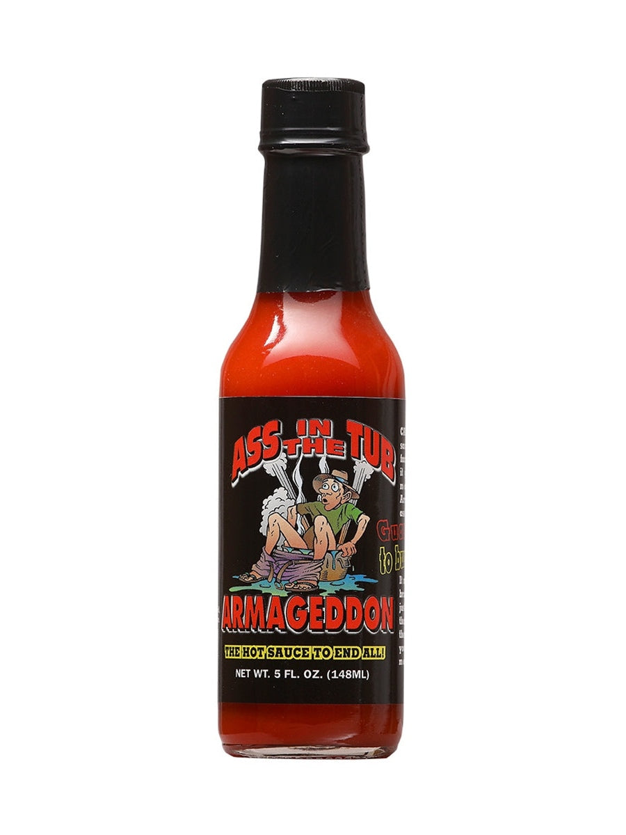 Hot Sauce Ass in the Tub Armageddon 5 oz Heat 10+++ Extract
