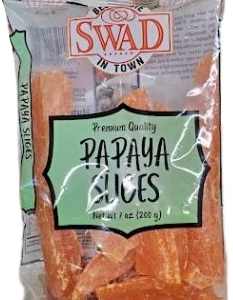 Swad Slices Papaya, 7oz