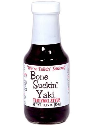 Bone Suckin’ Yaki Teriyaki Sauce, 16oz.