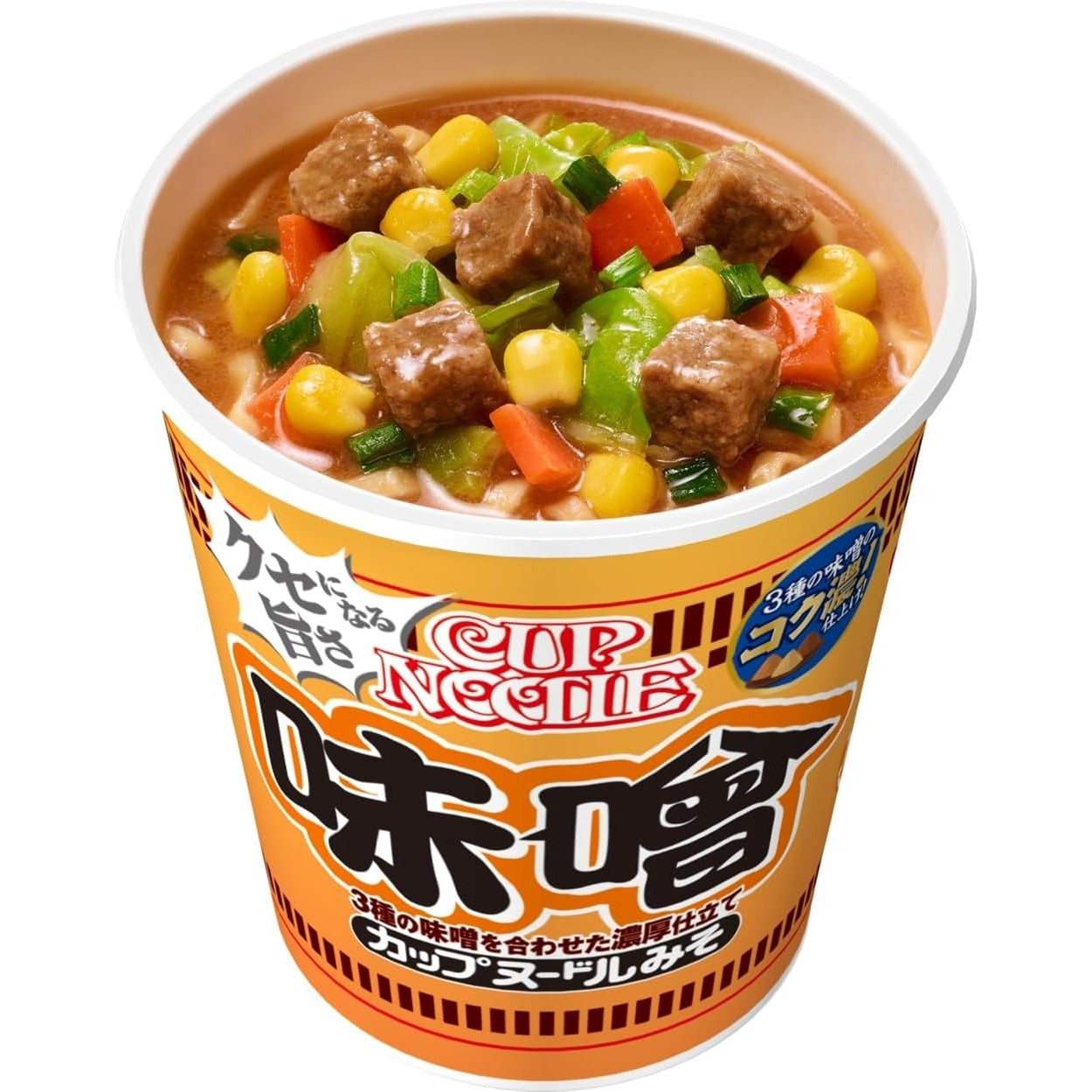 Nissin Cup Noodle Rich Blend of 3 Types Miso Flavor 82g x 20 Made in Japan – Tokyo Sakura Mall