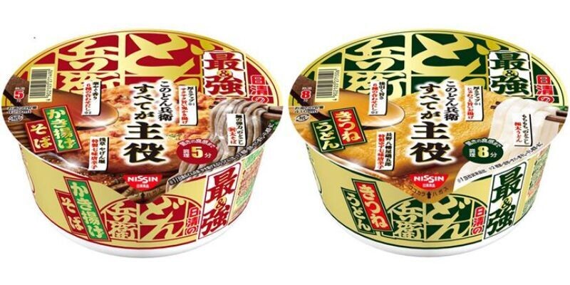 Nissin, Saikyo Donbei, Udon / Soba, Rich Version
