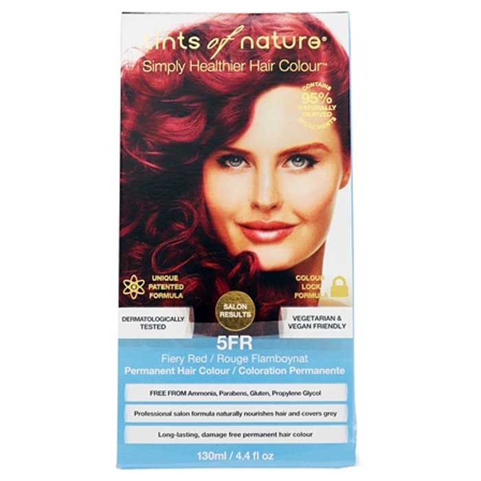 Tints of Nature 5FR Fiery Red Hair Dye – Bold & Natural Color