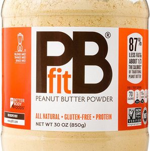 Better Body Foods PBFit Peanut Butter Powder, 30 oz.