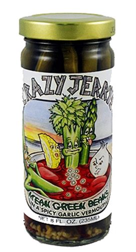 Crazy Jerry’s Mean Green Beans, 8oz.