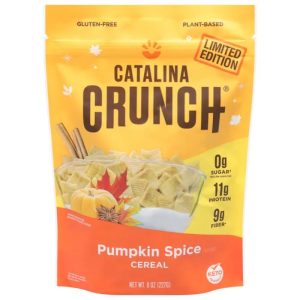 Catalina Crunch Pumpkin Spice Cereal – Low-Carb, High-Protein 8oz