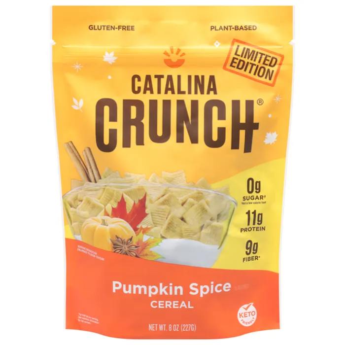 Catalina Crunch Pumpkin Spice Cereal – Low-Carb, High-Protein 8oz