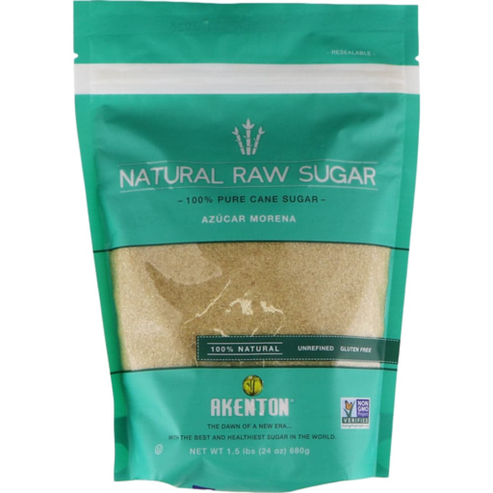 Akenton – Natural Raw Sugar, 24 Oz