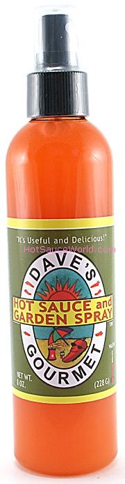 Dave’s Garden Spray and Hot Sauce, 8oz.