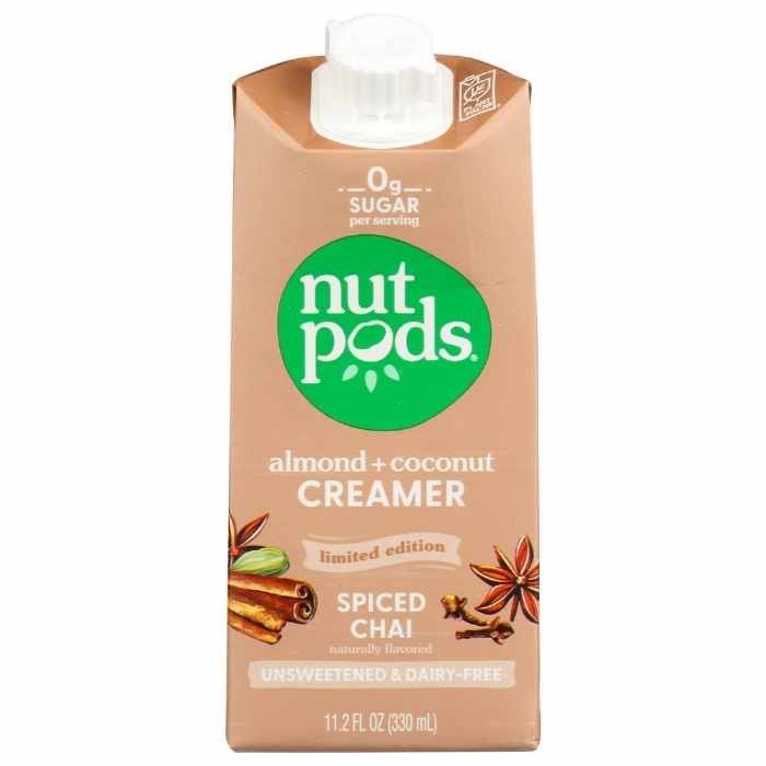 Nutpods – Spiced Chai Creamer Unsweetened, 11.2 fl oz