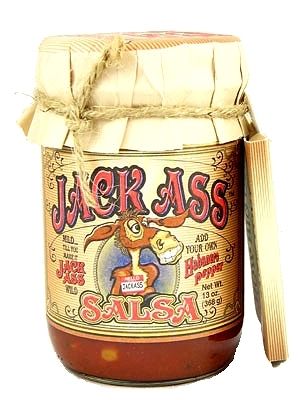 Jack Ass Salsa with Heat Packet, 13oz.