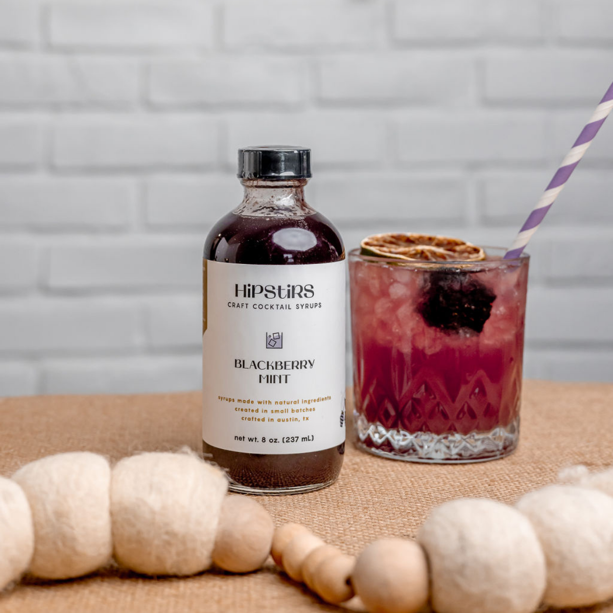 Liquid Alchemist Syrups – HipStirs Blackberry Mint Cocktail Syrup