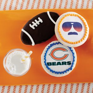 Deerfields Bakery Chicago Bears Cookie Trio Add-on