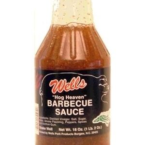 Wells Hog Heaven Barbecue Sauce, 18oz.