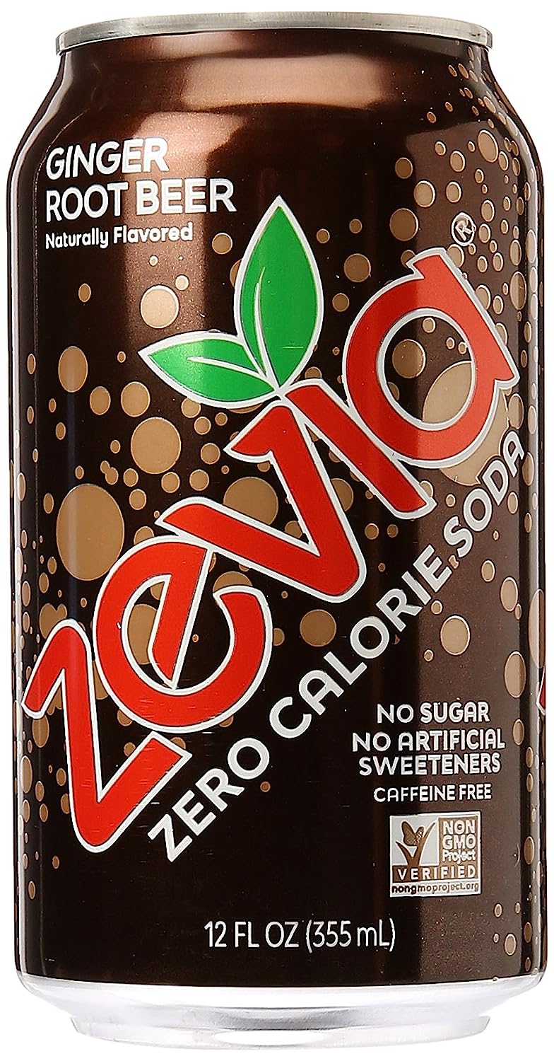 Zevia Soda Ginger Root Beer 10pk 120 Oz – Pack Of 2