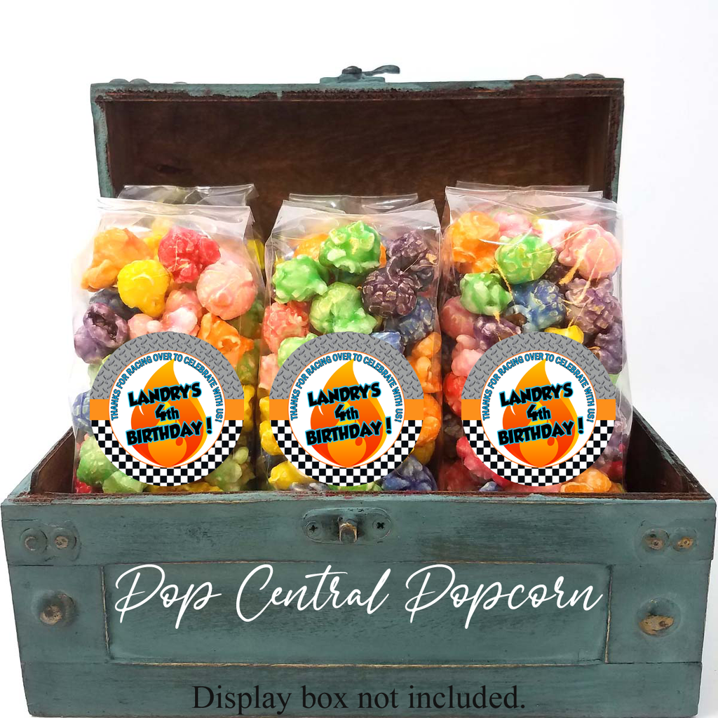 Race Wheels Flame – Birthday Party Favors