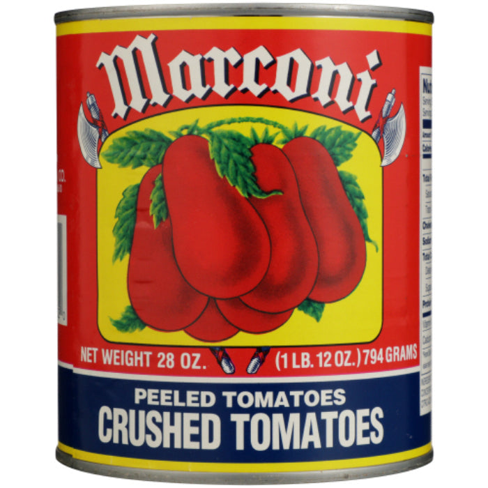 Marconi – Tomatoes Ground Plum, 28 Oz – Pack of 12