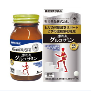 Special Sale! Kenko Kirari MSM-Enhanced Glucosamine 360 Tablets (12 tablets daily) Made in JAPAN – Meiji Yakuhin