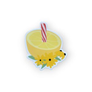 the letters mdn – Baltimore Lemon Peppermint Vinyl Sticker