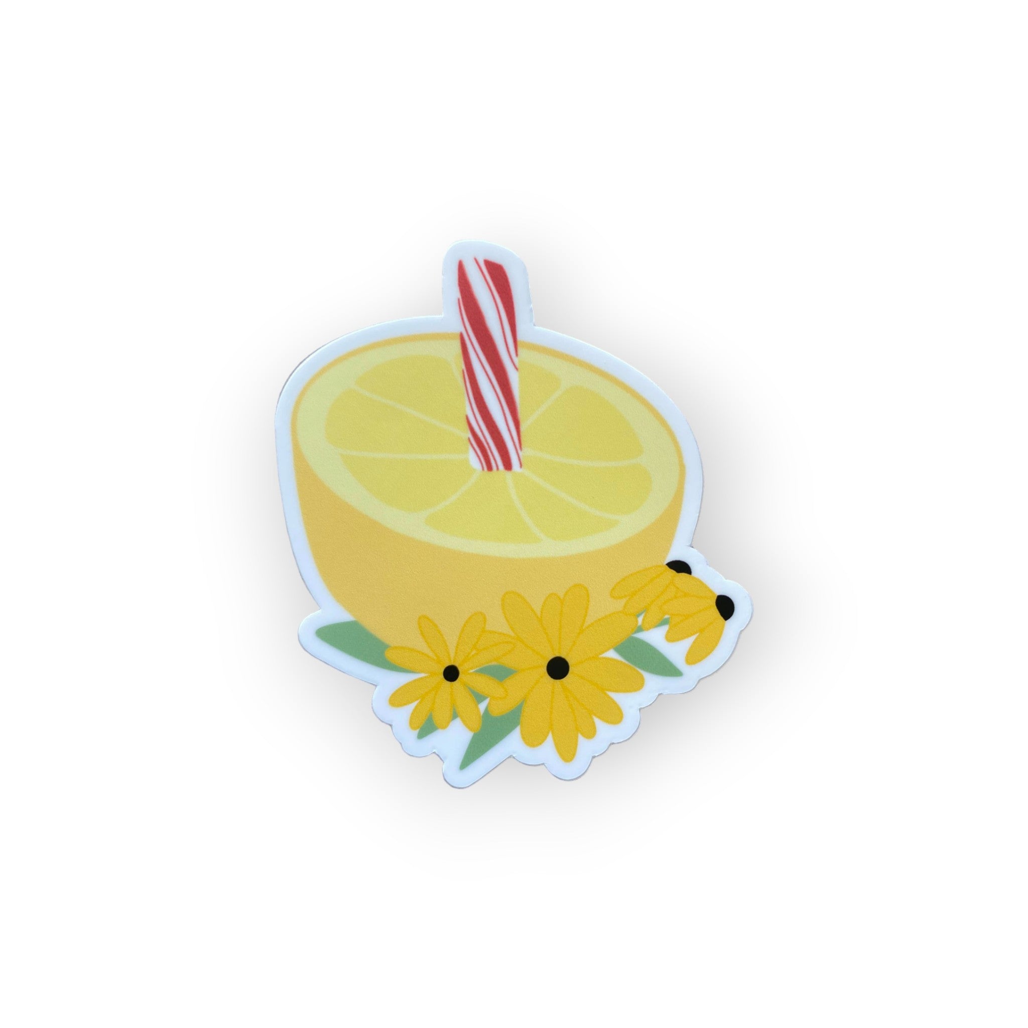 the letters mdn – Baltimore Lemon Peppermint Vinyl Sticker