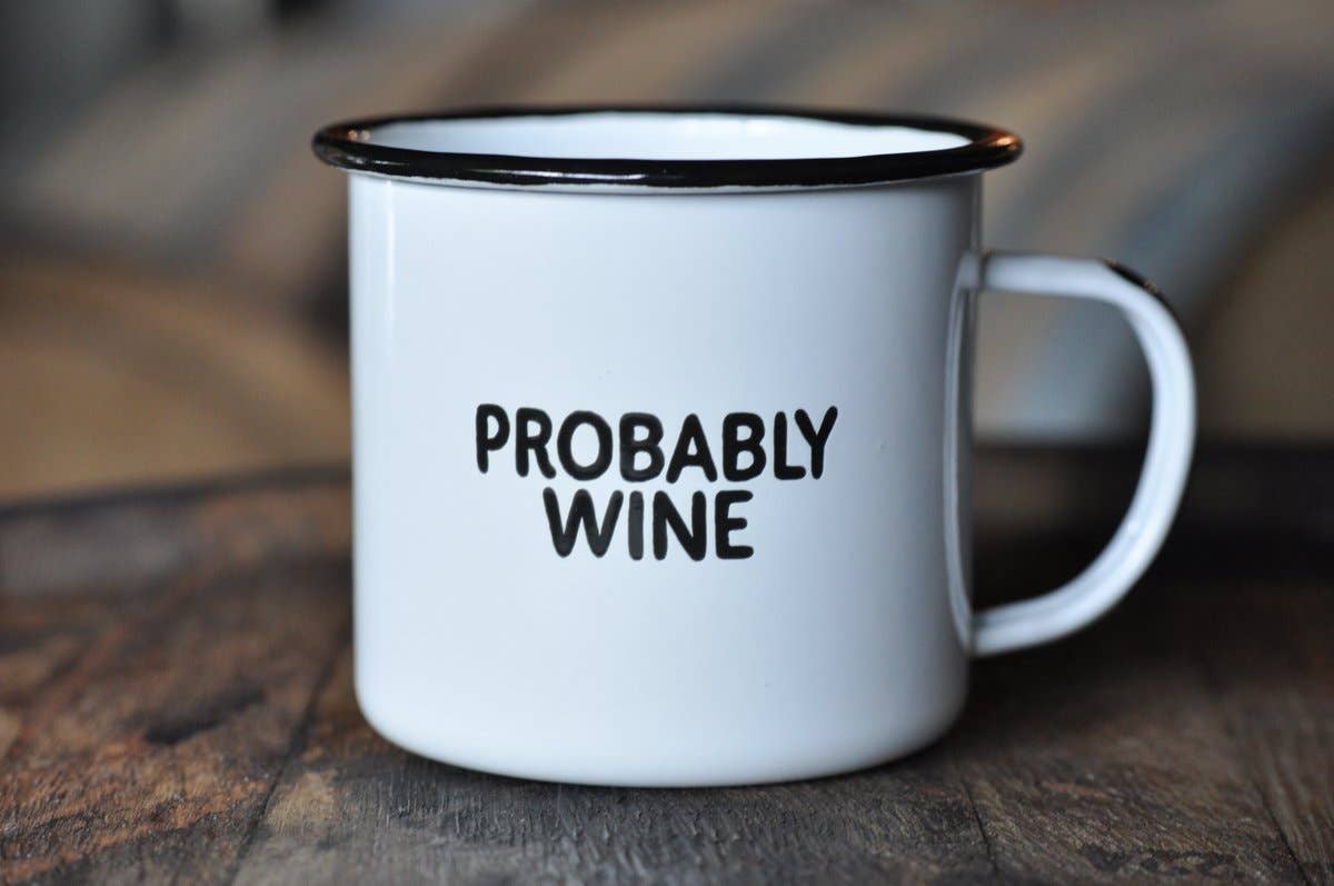 Swag Brewery – Probably Wine | Enamel Mug