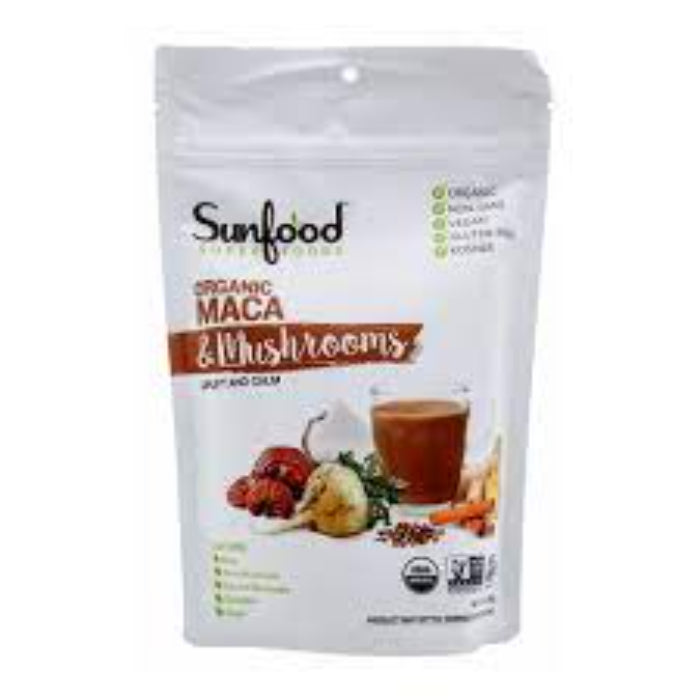 Sunfood Superfoods Maca Mushroom Powder Org 7 Oz – Pack Of 1