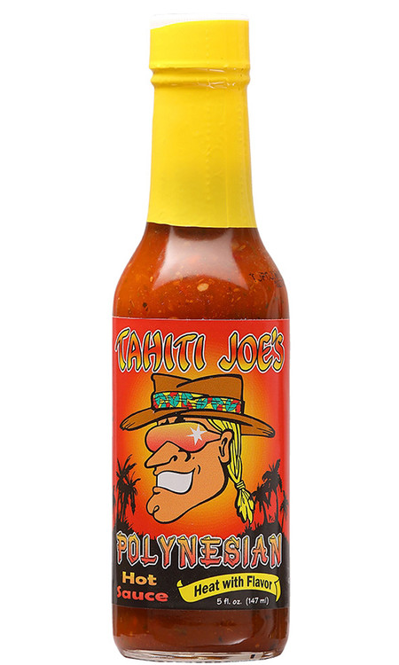 Tahiti Joe’s Polynesian Hot Sauce (Heat With Flavor), 5oz.