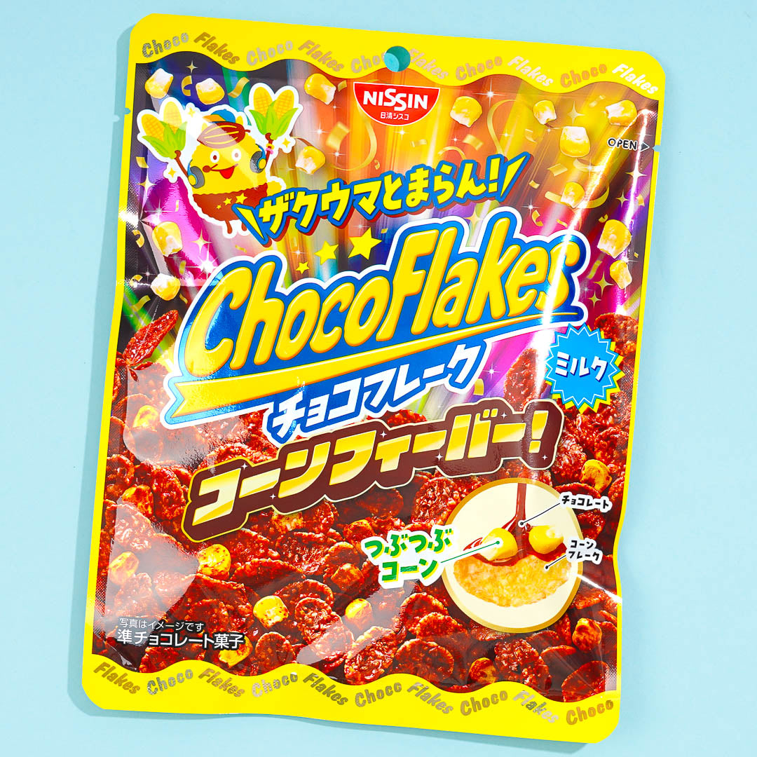 Nissin Choco Flakes Corn Fever – Milk Chocolate