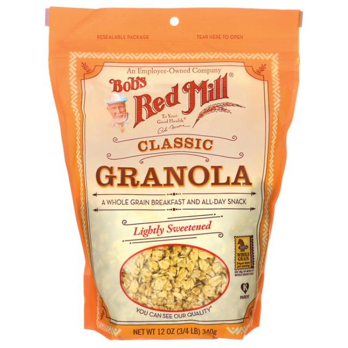 Bob’s Red Mill – Granola, NF, Natural, 12 OZ – Pack of 4