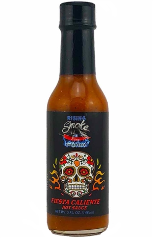 Rising Smoke Fiesta Caliente Hot Sauce, 5oz.