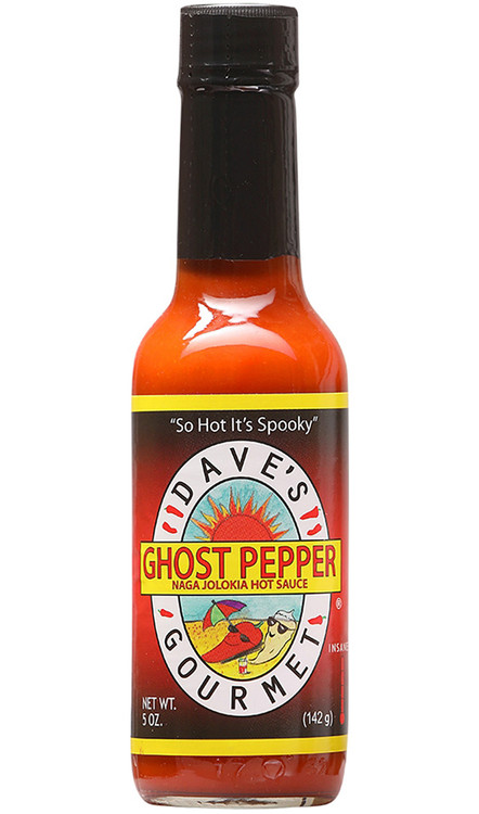 Dave’s Ghost Pepper Naga Jolokia Hot Sauce, 5oz.