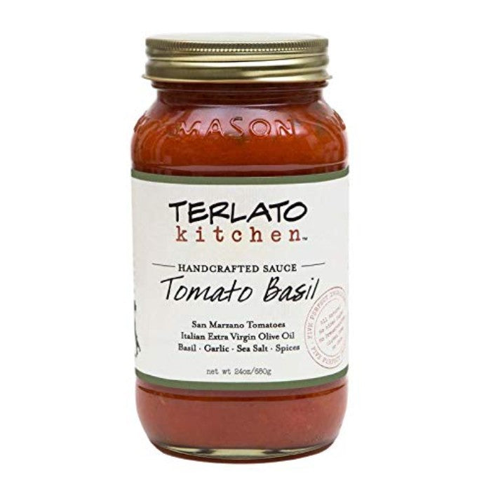 Terlato Kitchen Sauce Tomato Basil 24 Oz – Pack Of 6