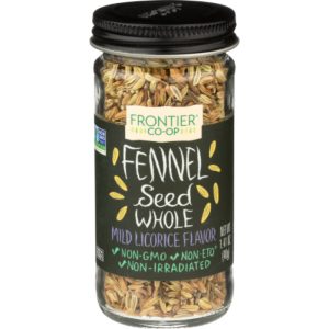 Frontier Herb – Fennel Seed Whole, 1.41 Oz – Pack Of 1