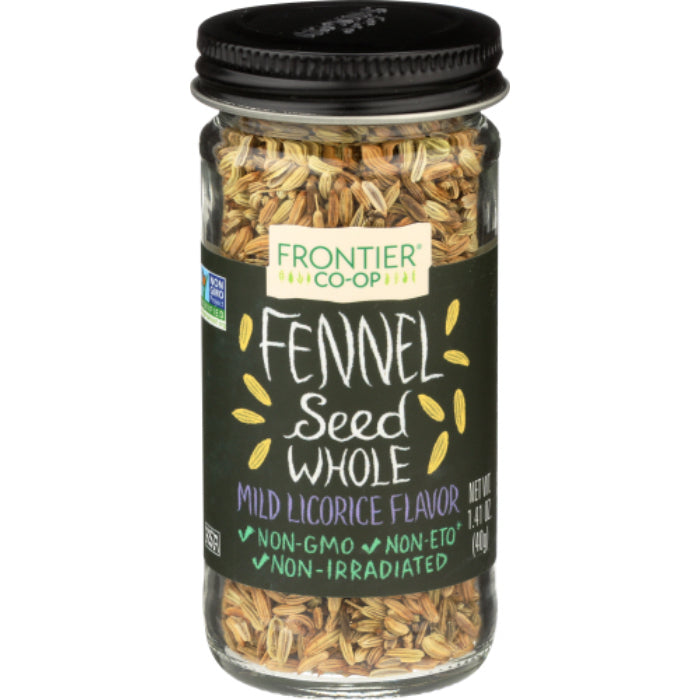 Frontier Herb – Fennel Seed Whole, 1.41 Oz – Pack Of 1