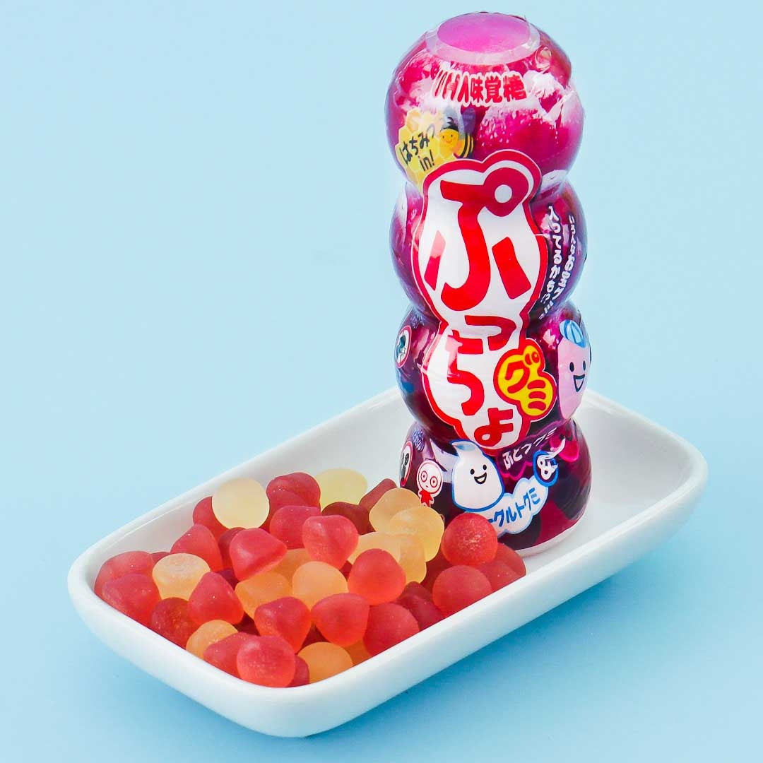 Puccho Gummy Candy – Grape & Yogurt