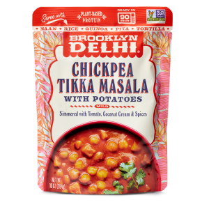 Brooklyn Delhi Chickpea Tikka Masala Pouch – 6 pouches case