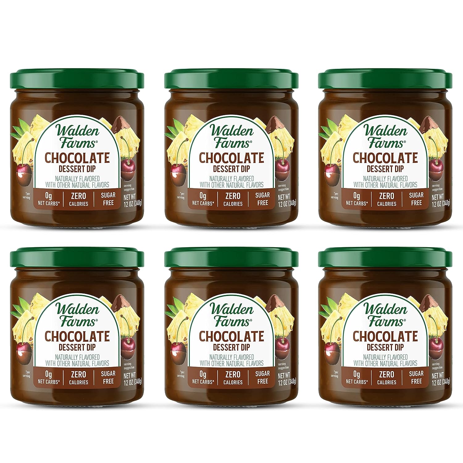 Walden Farms Dip Cf Choc 12 Oz – Pack Of 6