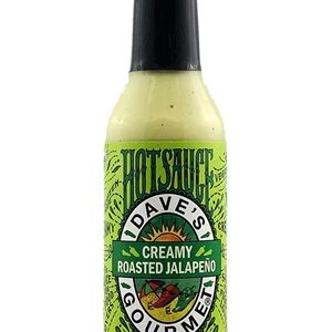Dave’s Gourmet Creamy Roasted Jalapeno Hot Sauce, 8oz.