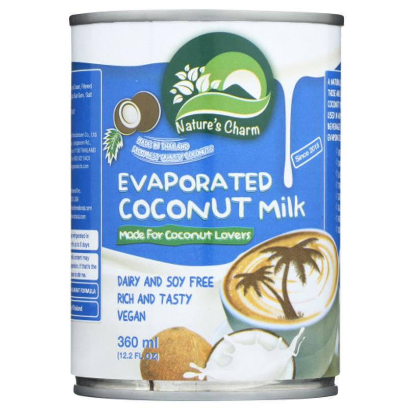Nature’s Charm Evaporated Coconut Milk – Perfect for Recipes