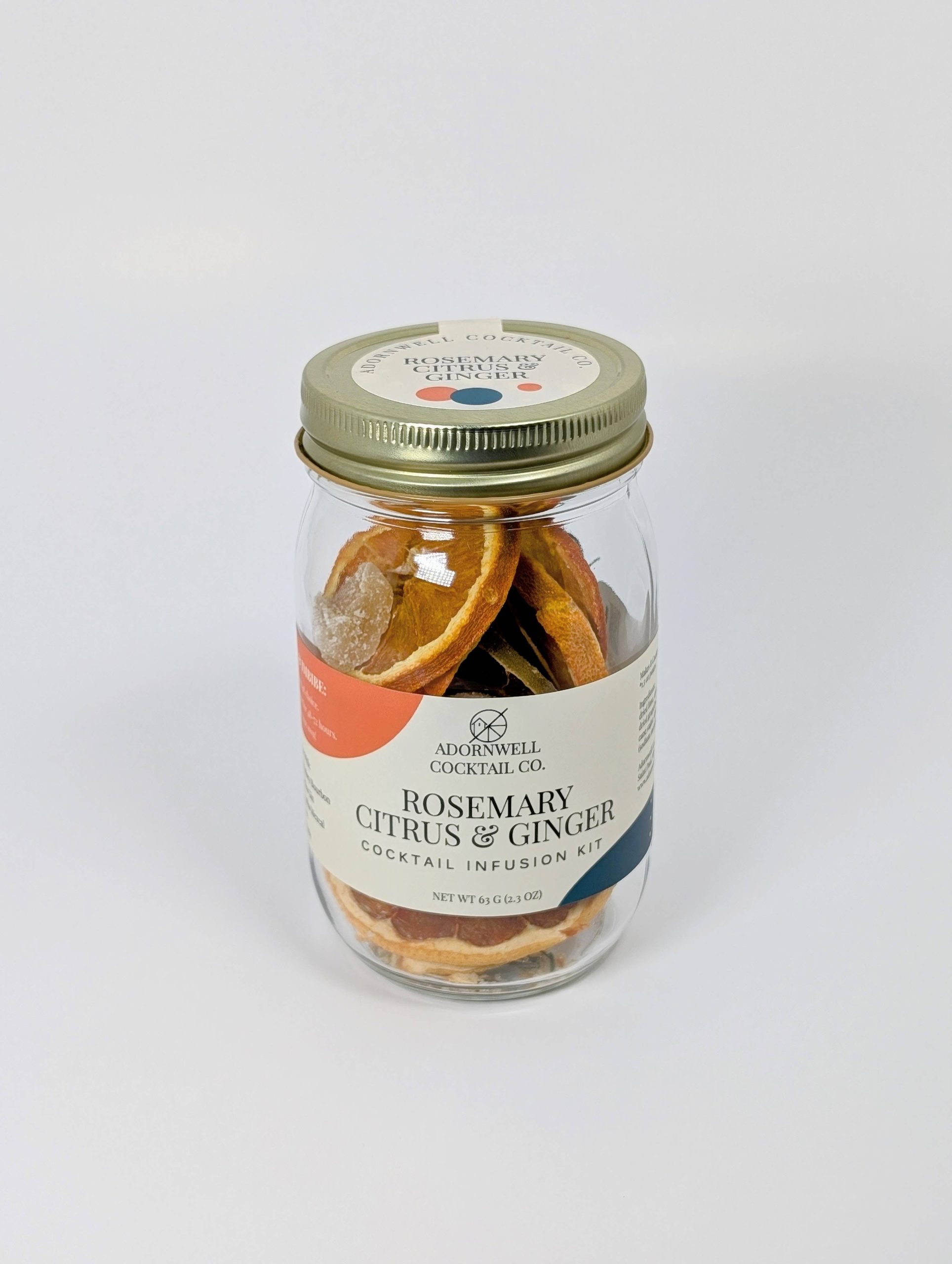 Adornwell Cocktail Co. Rosemary Citrus & Ginger Infusion Kit