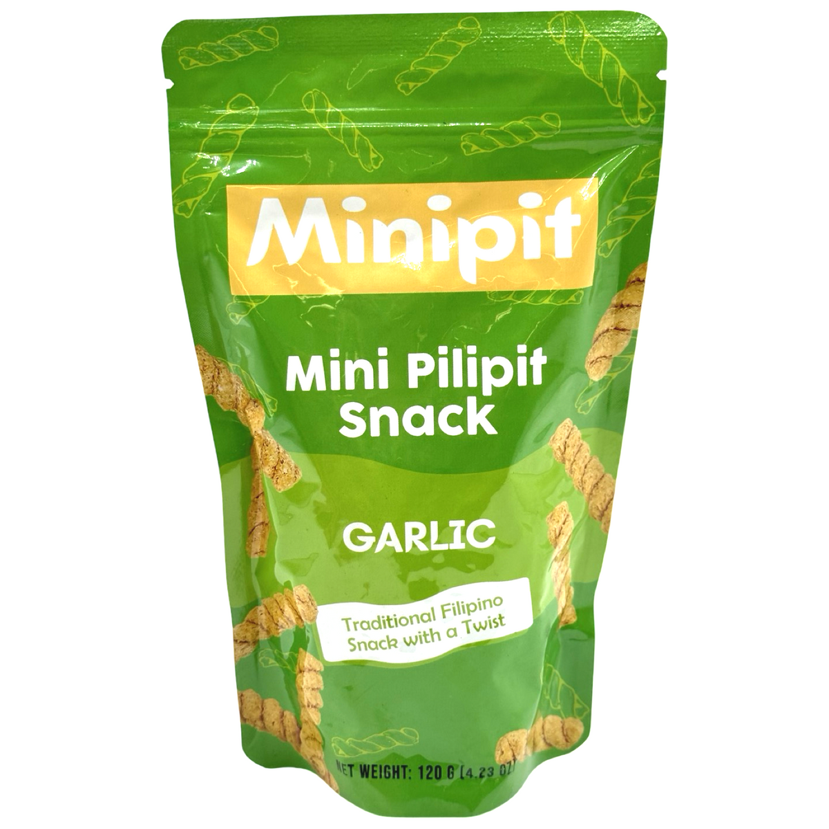 Minipit – Mini Pilipit Snack – Garlic – 120 G