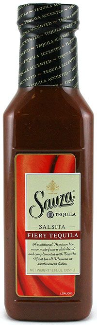 Sauza Tequila Fiery Tequila Salsita, 12oz.