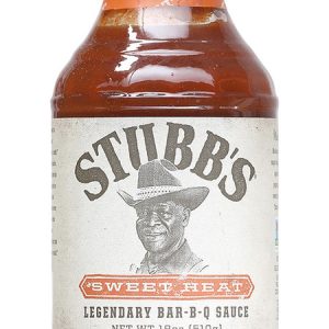 Stubb’s Sweet Heat Legendary Bar-B-Q Sauce, 18oz.