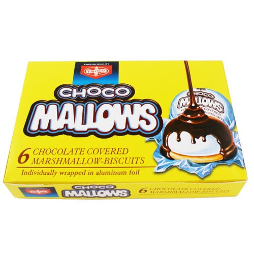 Fibisco – Choco Mallows – Chocolate Covered Marshmallow Biscuits 6 Pack – 100 G