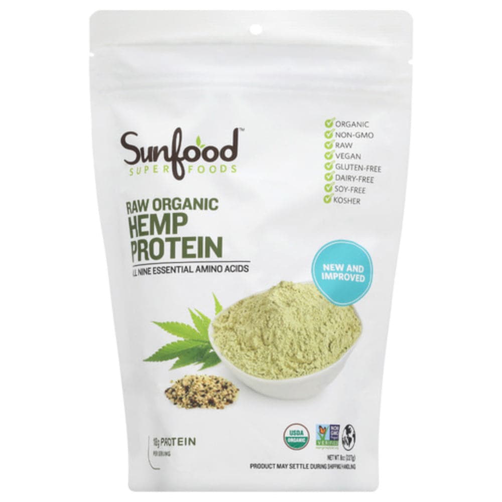 Sunfood Superfoods – Organic Hemp Protein Powder