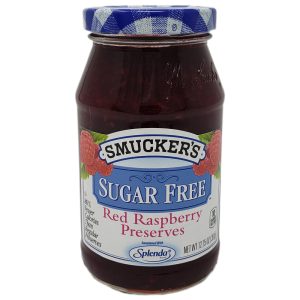 Smucker’s Sugar Free Red Raspberry Preserves – 12.75oz.
