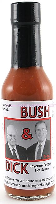 Bush & Dick Hot Sauce, 5oz.