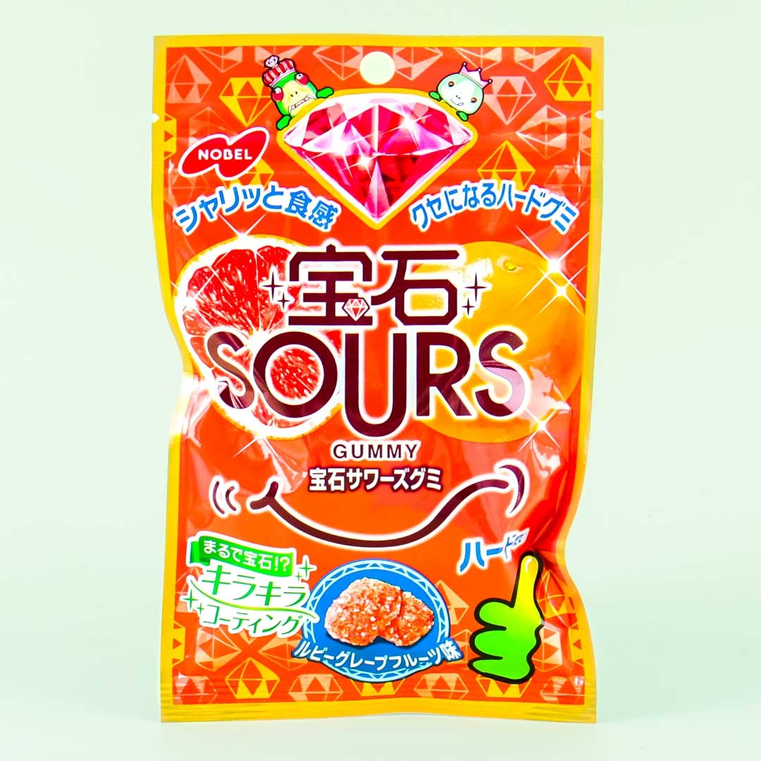 Nobel Jewel Sours Gummies – Ruby Grapefruit